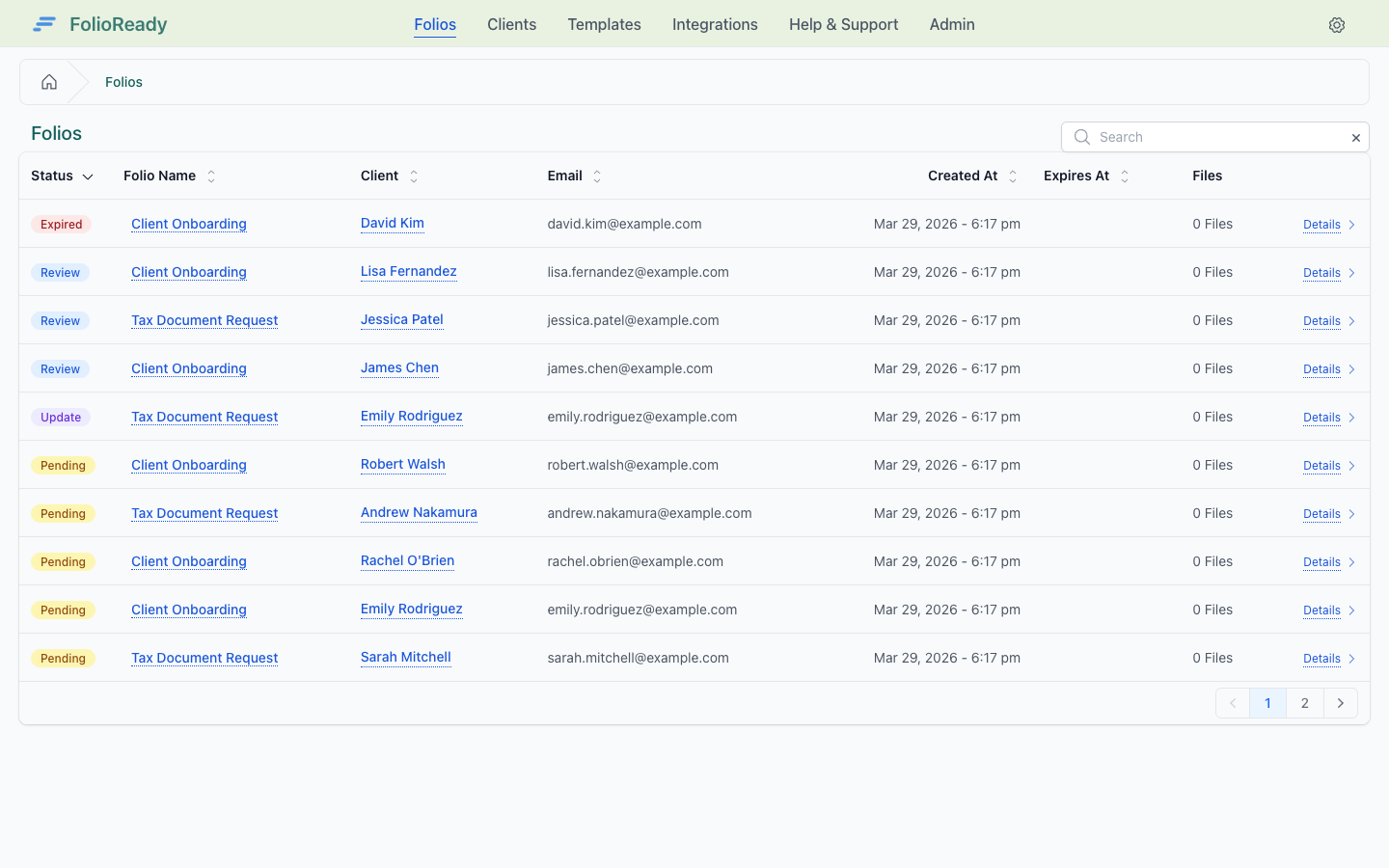 Track Every Client Request